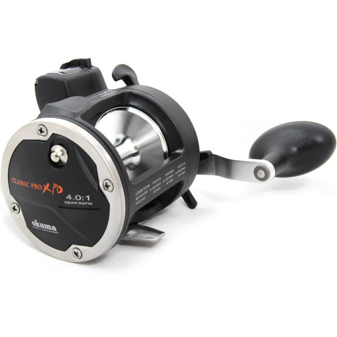 Катушка OKUMA Classic Linecounter XPD-20DLXA, 2 подшипника